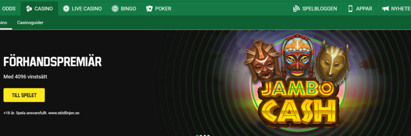 Unibet hemsida