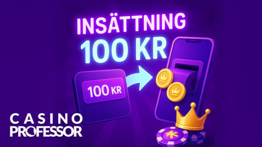 100 kr insättning